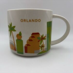 Starbucks‎ ORLANDO Florida You Are Here Collection Coffee Mug 14oz Cup 2015